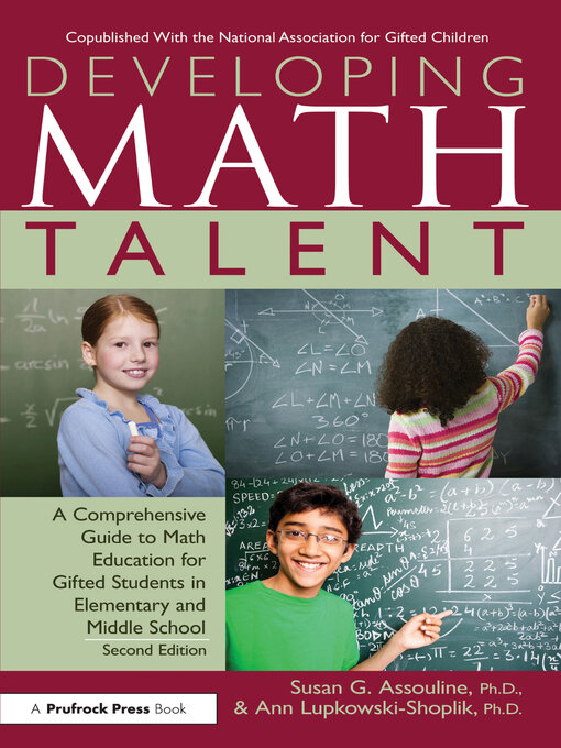 Title details for Developing Math Talent by Susan G. Assouline - Available